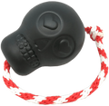 USA-K9 Magnum Skull - Black Magnum Rubber Chew Toy for Extreme Chewers
