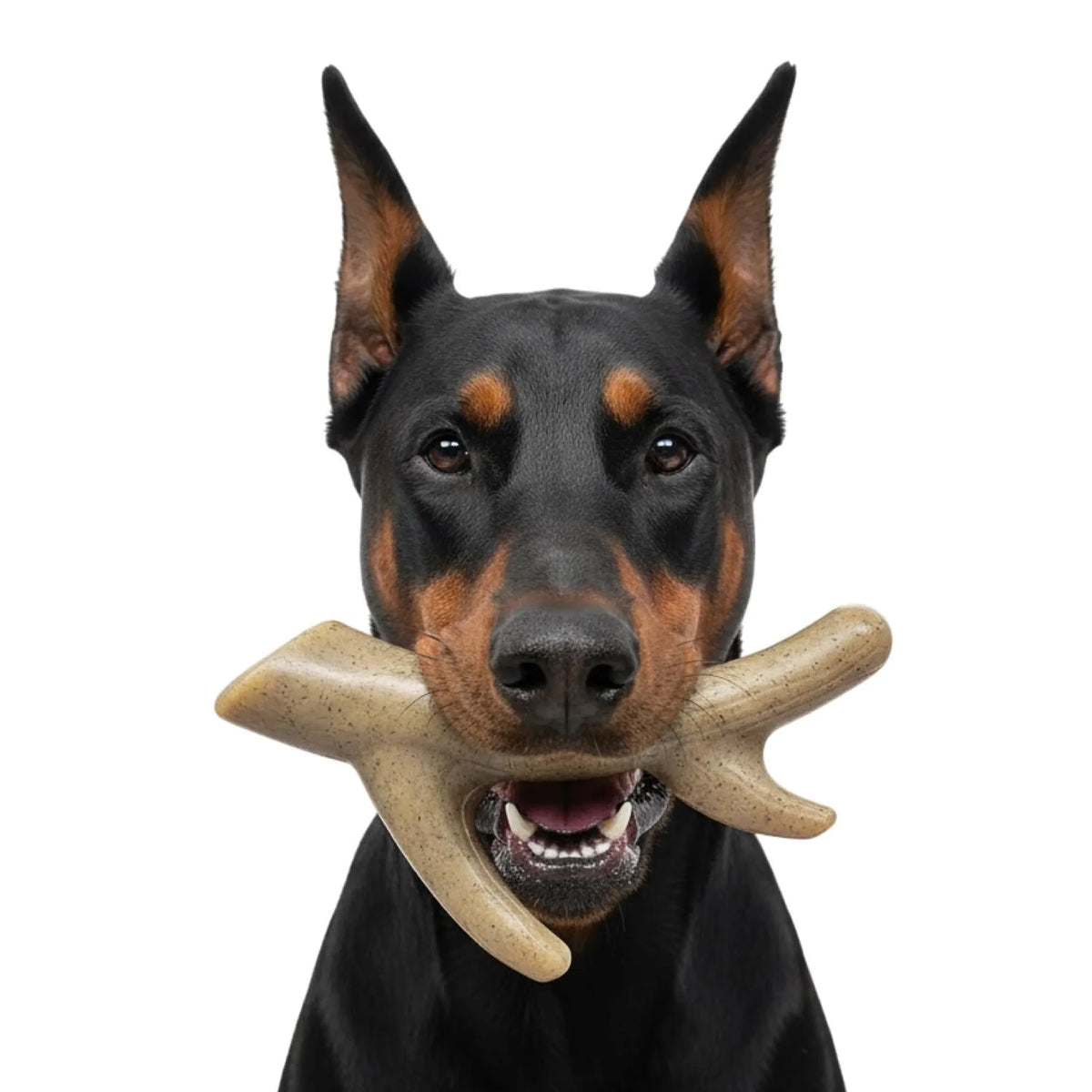 Ever Antler Nylon Chew Bone | Elk Antler Shaped Dog Toy for Aggressive Chewers