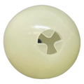 4" Glow-in-the-Dark Dog Ball - Treat Dispenser & Water Toy