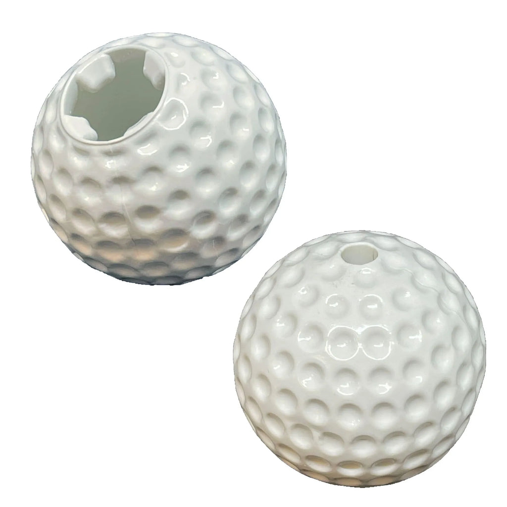 Dispensador de premios y juguete de enriquecimiento Golf Ball PUP-X de caucho