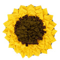 Sunflower Pet Snuffle Mat for Slow Feeding and Training